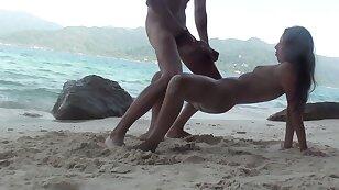 Romantic sex on the beach video
